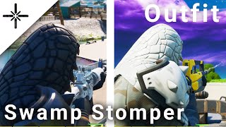 NEW Fortnite quotSwamp Stomperquot Skin Gameplay All Styles  quotSwamp Slicerquot Pickaxe quotSwamp Scalequot [upl. by Chane326]