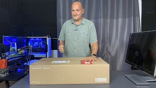 Unboxing the Samsung G5 C32 Gaming Monitor [upl. by Atel979]