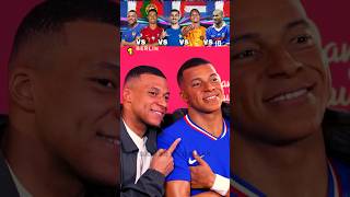 Mbappe VS Ronaldo VS Griezmann VS Van Dijk VS Zidane Wax Figures [upl. by Yanat]