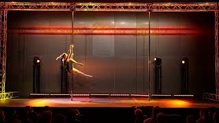 2nd place Women Art Professional Eglina Mažeikienė  Pole Dance Show 2024 [upl. by Remled]