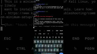 Kali linux on your Android hacking termux [upl. by Htebizile]