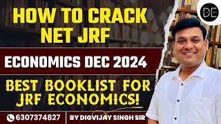 Best Strategy for NET JRF ECONOMICS Dec 2024  Best BookList for net jrf economics [upl. by Anahsek]