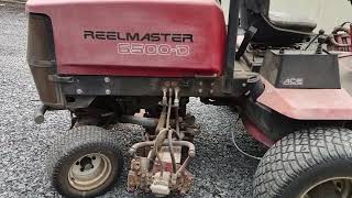 GovDeals Reelmaster 6500D mower [upl. by Yelra]