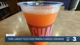 3rd lawsuit filed over Panera charged lemonade [upl. by Selemas932]