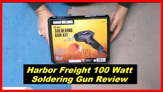 Harbor Freight Soldering Gun Review New and Improved [upl. by Eardnaed670]