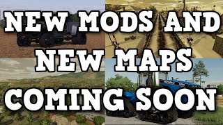 NEW MODS AND MAPS COMING SOON TO ALL PLATFORMS PS4 PS5 XBOX AND PC  Farming Simulator 22 [upl. by Aihpled]