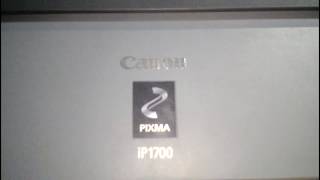 canon pixma ip 1700 ink blocked [upl. by Arias]