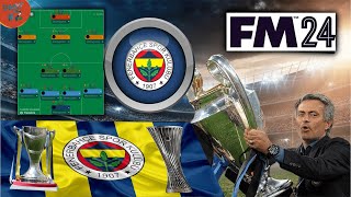 FM24 Fenerbahçe Kariyeri Şampiyonluk Yolunda Hakemden Şüpheli Kararlar Bölüm 2 [upl. by Newhall]