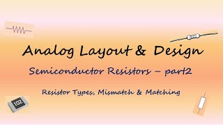 Semiconductor resistors part 2 [upl. by Enomar818]