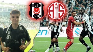 IMMOBİLERAFA ŞOV YAPTI STAT YIKILDI🔥🔥 LİDER BEŞİKTAŞ  Beşiktaş 42 ANTALYASPOR [upl. by Ehgit407]