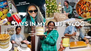 grocery run wrapping presents amp the ultimate key lime cake MILKBAR EDITION vlogmas day 22  25 [upl. by Iren]