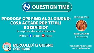 Tutorial GPS domande fino al 24 giugno cosa accade per titoli e servizio [upl. by Bayer178]