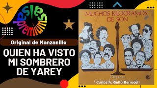 🔥QUIEN HA VISTO POR AHI MI SOMBRERO DE YAREY por ORQUESTA ORIGINAL DE MANZANILLO  Salsa Premium [upl. by Lindon]