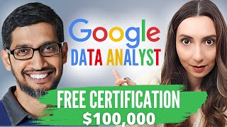 Make Money Online as a Data Analyst with FREE Google Certifications amp Training [upl. by Dnomaid689]