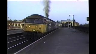 Trains In The 1980s Midland Mainline Last Loco Hauled Years [upl. by Artap47]