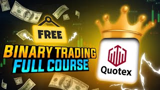 Complete QUOTEX Trading Course in Bangla 2024 [upl. by Aidahs]