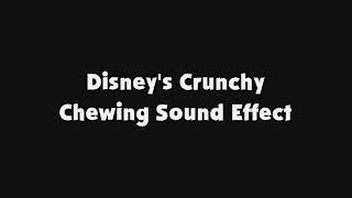 Disneys Crunchy Chewing SFX [upl. by Aicirtac]