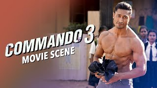 Explosive Action In London  Commando 3  Movie Scene  Vidyut Jammwal Adah Sharma Angira Dhar [upl. by Hailahk504]