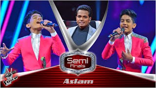 Aslam Roshan  Nilla Nagana නිල්ල නගන  Semi Finals [upl. by Chance]