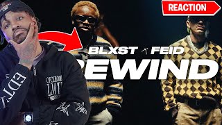 Blxst amp Feid  Rewind Official Music Video Reaction [upl. by Cynthie]