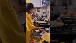 Subhe ki chupi mehenat🫡 nehabisht cooking pahadi minivlog ytshorts homemadefood dailyvlog [upl. by Nocam540]