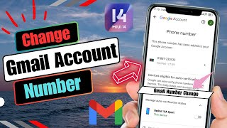 How To Change Gmail Account Phone Number  Gmail Id Number Change 2024 [upl. by Romina]