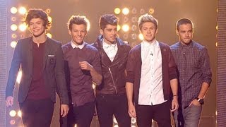 One Directions guest appearance  The X Factor UK 2012 [upl. by Jeralee814]