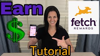 How to Use the Fetch Rewards App  Earn Gift Cards  Tutorial [upl. by Russian]