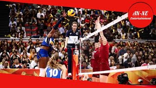 Miriam Sylla in semifinale ai Mondiali di pallavolo [upl. by Oisangi]