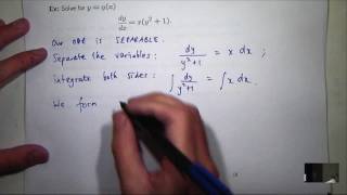 Separable differential equation [upl. by Emmuela964]