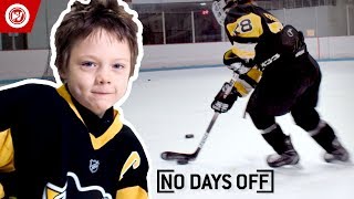 8YearOld Hockey Prodigy  Roman Marcotte Highlights [upl. by Adnoral]