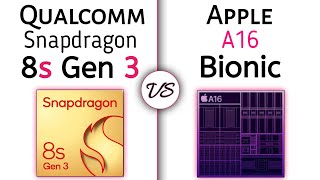 Snapdragon 8s Gen 3 vs A16 Bionic  Whats A Better For You 🤫 [upl. by Daht639]