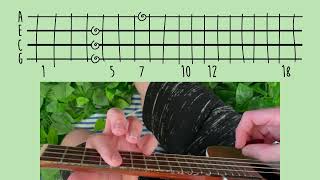 spongebob  12th street rag  ukulele tutorial [upl. by Ami864]