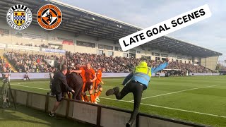 SCENES as UNITED score LATE in Paisley ⚽️ Dundee United v St Mirren Matchday Vlog [upl. by Zuzana]