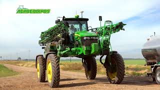 Cuidado de cultivo Aspersora M4030 John Deere [upl. by Brieta689]