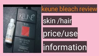 How to use keune bleachquot reviewpricequotbleach information Azrasparlour [upl. by Eanar441]