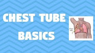 Chest Tube Basics for Nursing Students [upl. by Delly]