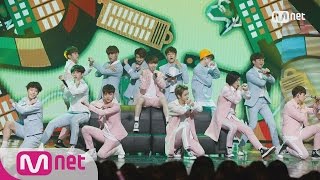 Seventeen  Pretty U KPOP TV Show l M COUNTDOWN 20160505 EP472 [upl. by Ardene121]