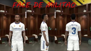 Nueva Face De E Militao Pes 17 [upl. by Chancey836]