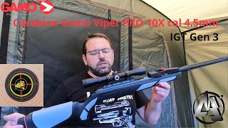 Carabine à plombs Gamo Viper pro 10x igt gen3 45mm 20 joules  bestial [upl. by Stiegler]