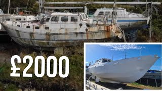 £2000 Yacht TIMELAPSE TRANSFORMATION  16months in minutes 76 [upl. by Brinson]