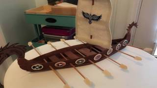 DIY Viking Longship [upl. by Enorej]