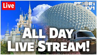 🔴ALL DAY LIVE STREAM  Magic Kingdom amp Epcot  16 Hour Walt Disney World Live Stream  121419 [upl. by Esiom230]