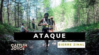 Joyce Mutoni vs Caitlin Fielder in Sierre Zinal 2024 [upl. by Enineg]