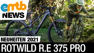 Test Rotwild RE375 mit Shimano EP8 19 kg – 7499 EUR Alle Infos zum neuen Rotwild E Bike 2021 [upl. by Letta]