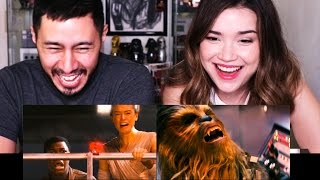 Bad Lip Reading Star Wars THE FORCE AWAKENS  Reaction by Jaby amp Achara [upl. by Yelyak902]