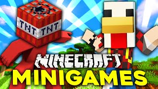 MINECRAFT MINIGAMES TNT TAG amp EVOLUTION CON LA COMMUNITY DI REBORN [upl. by Elpmid]