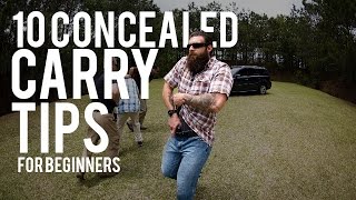 10 Concealed Carry Tips for Beginners  Nick Koumalatsos [upl. by Rodolph]