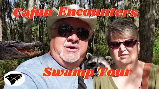 Cajun Encounters Swamp Tour Slidell LA [upl. by Ylicic]