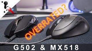 Is the Logitech G502 overrated And MX518 Legendary thoughts [upl. by Enneicul999]